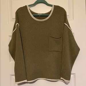 Olive Green Women's Sweater
